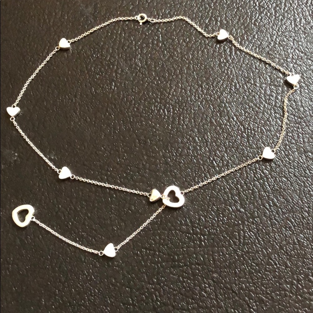 Tiffany and CO. lariat heart necklace - Picture 4 of 5